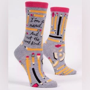 Nerd Crew Socks NWT